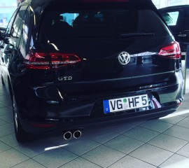 VW Golf VII GTD DSG